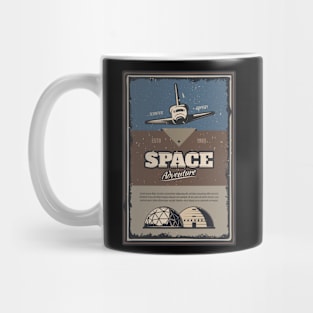 space t shirt Mug